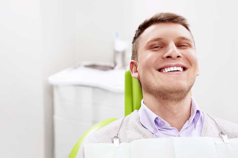 Happy Patient in Clinic