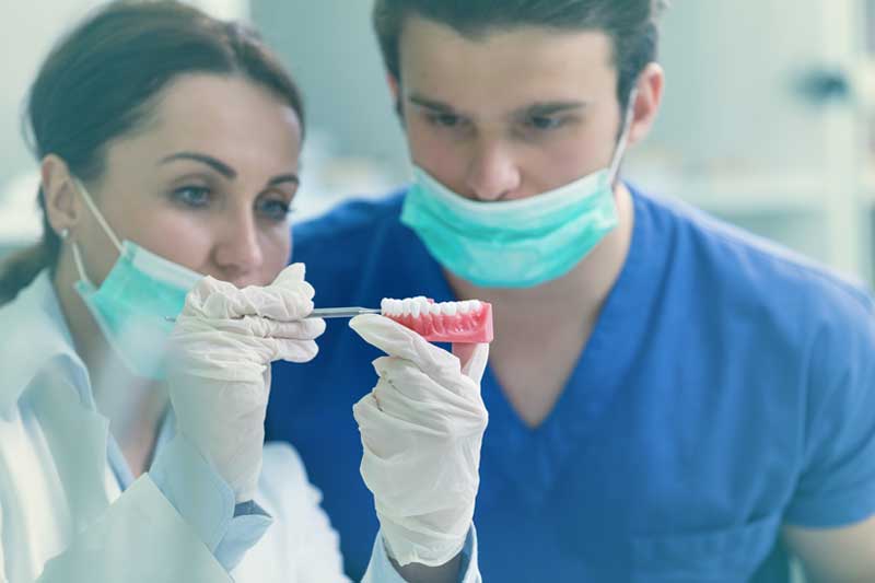 Two Doctors with Dummy Crown